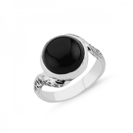 Inel argint 925 cu piatra onix cabochon ITU0048 [0]